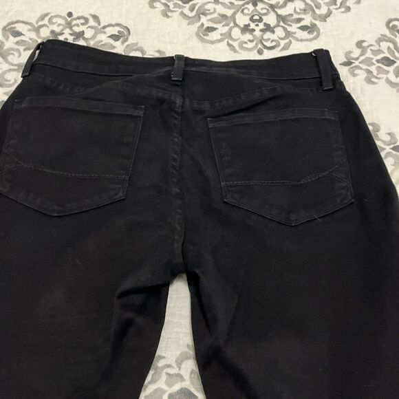 NYDJ Ladies Skinny Denim Lift Tuck Leggings Skinny Black Size 8 - Picture 5 of 5